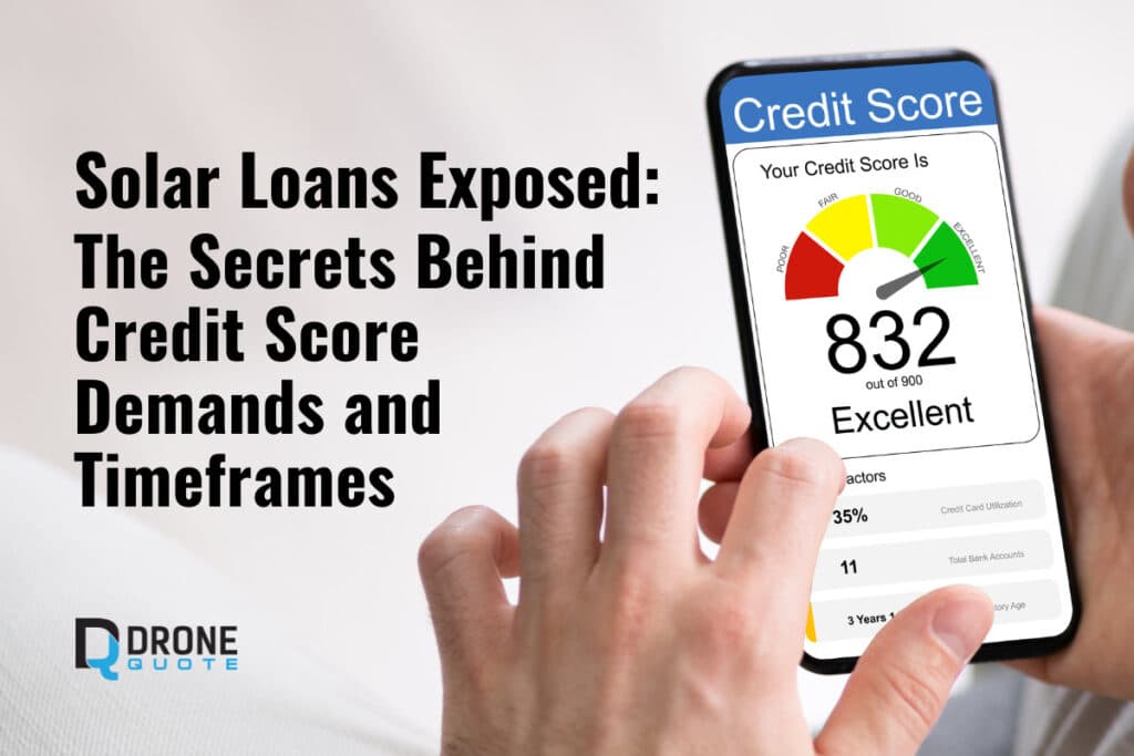 Solar Loans Exposed: The Secrets Behind Credit Score Demands and Timeframes | DroneQuote
